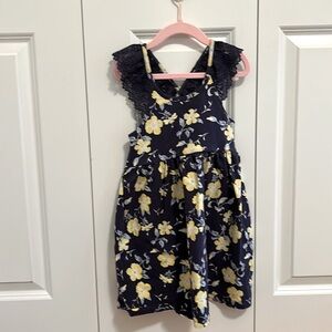 Cynthia Rowley Floral Girls Dress Size 5T